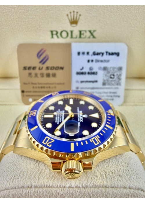 二手 ▶️ Rolex 勞力士 Submariner Date ◀️ 126618LB 2024年錶 (40mm) 